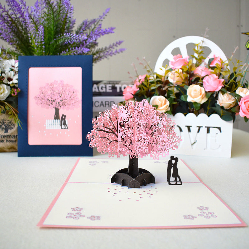 3D Anniversary Greeting Card