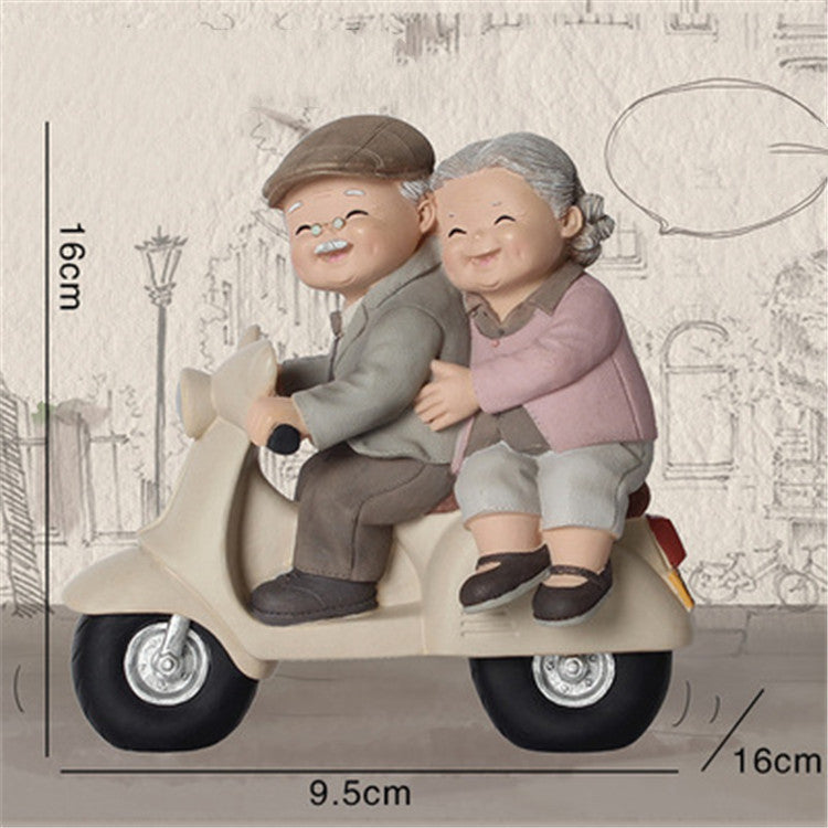 Old Couple Oranament Gift