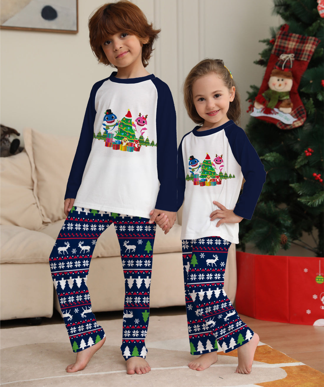 Long Sleeve Christmas Sleepwear