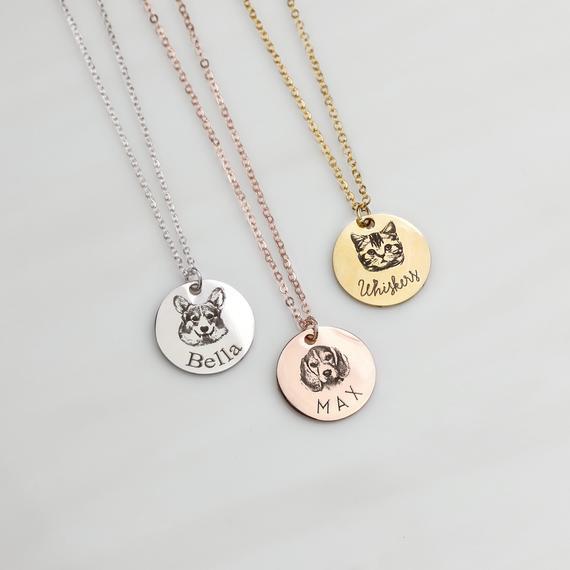 Pet Memorial Pendant Necklace