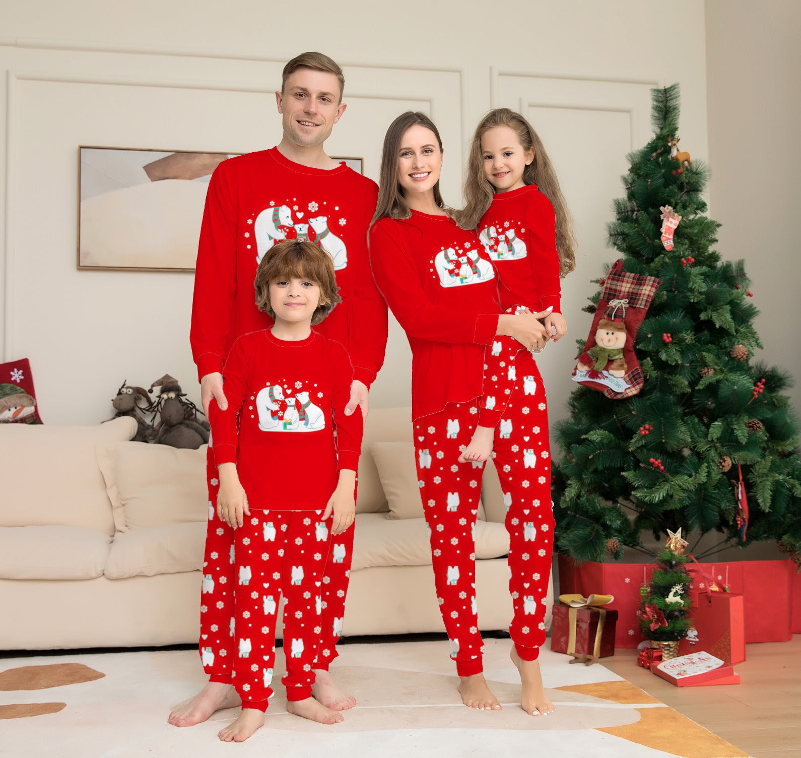 Christmas Family Pajamas Matching Set