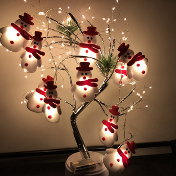 Christmas Snowman LED String Light