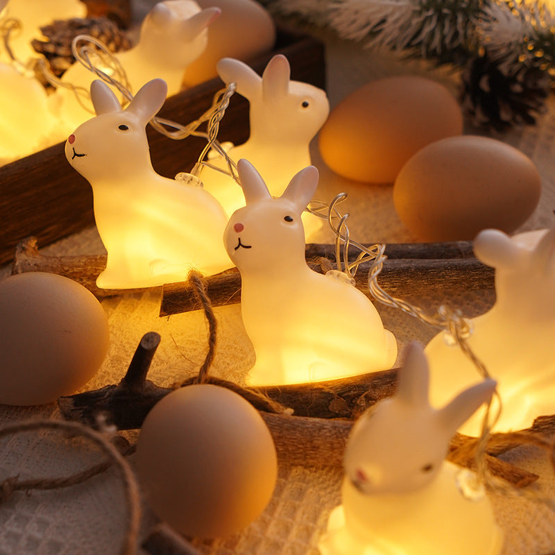 Easter Plastic Rabbit Lamp