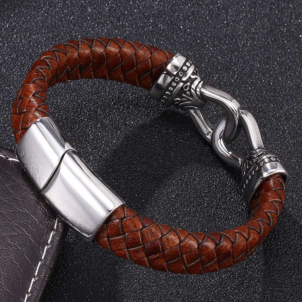 vintage leather bracelet