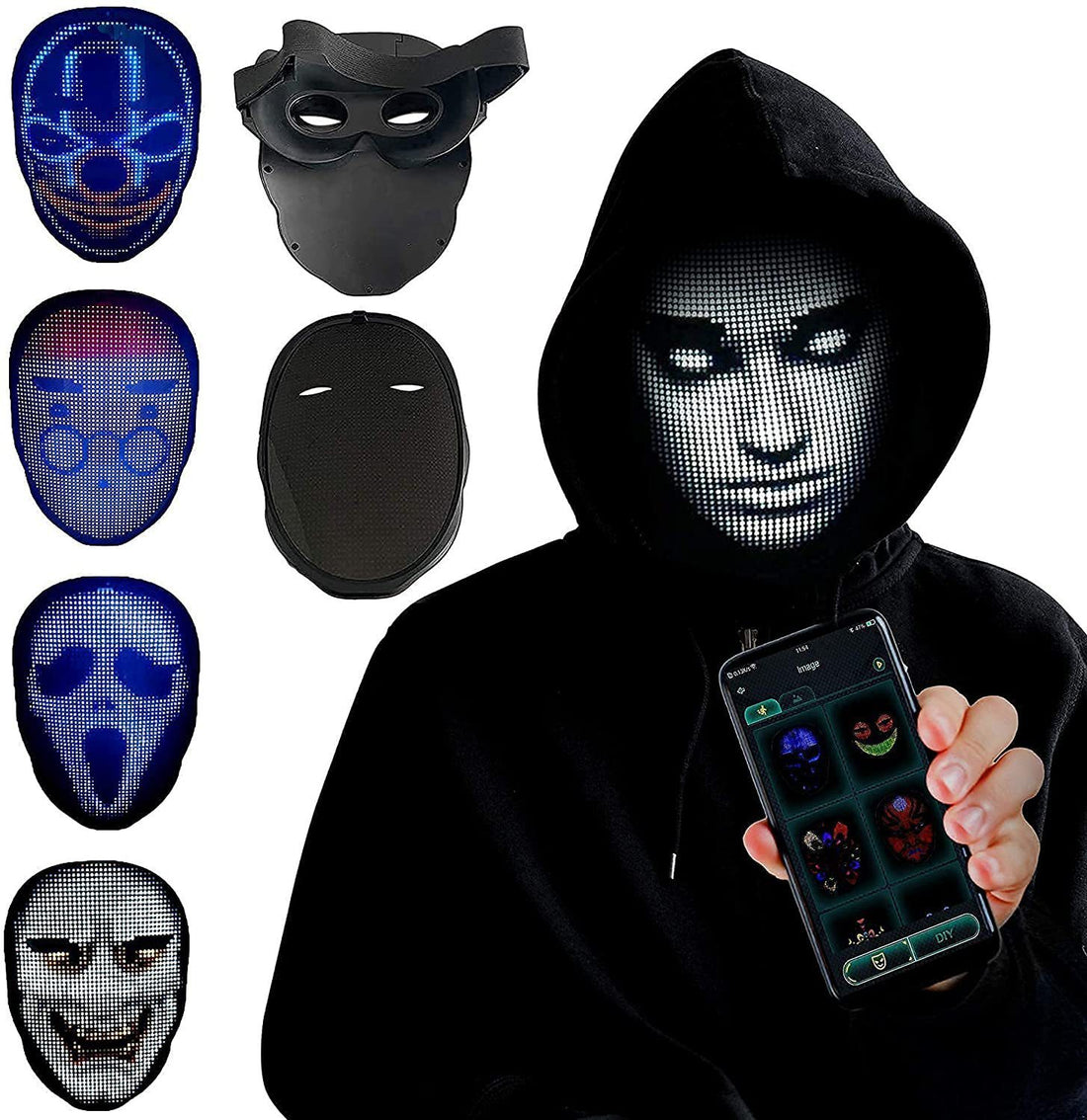 Halloween LED Mask